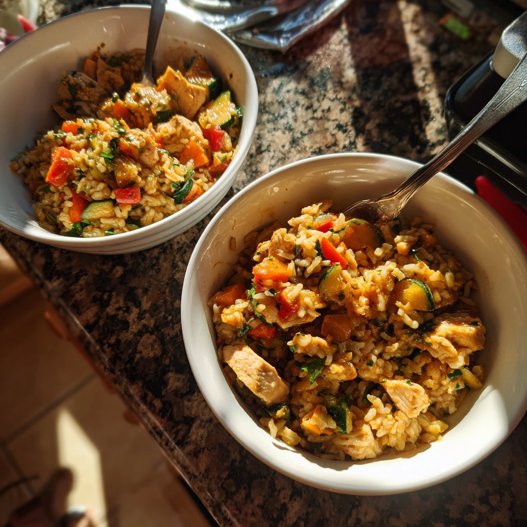 Turkey and Brown Rice Bowls