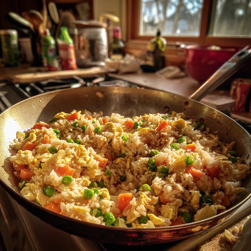 Quick 10 Minute Egg Fried Rice