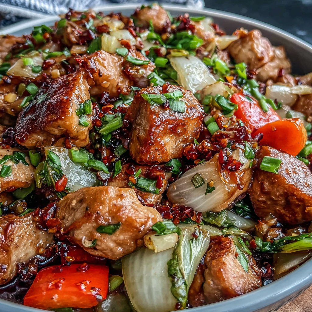 Turkey Stir-Fry with Asian Veggies
