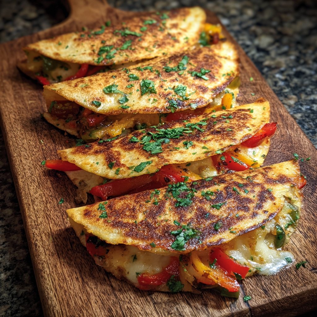 Mini Veggie Quesadillas