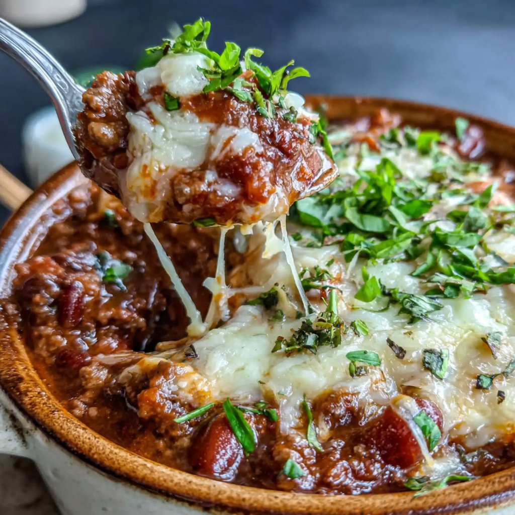 Smoky Hamburger Meat Chili