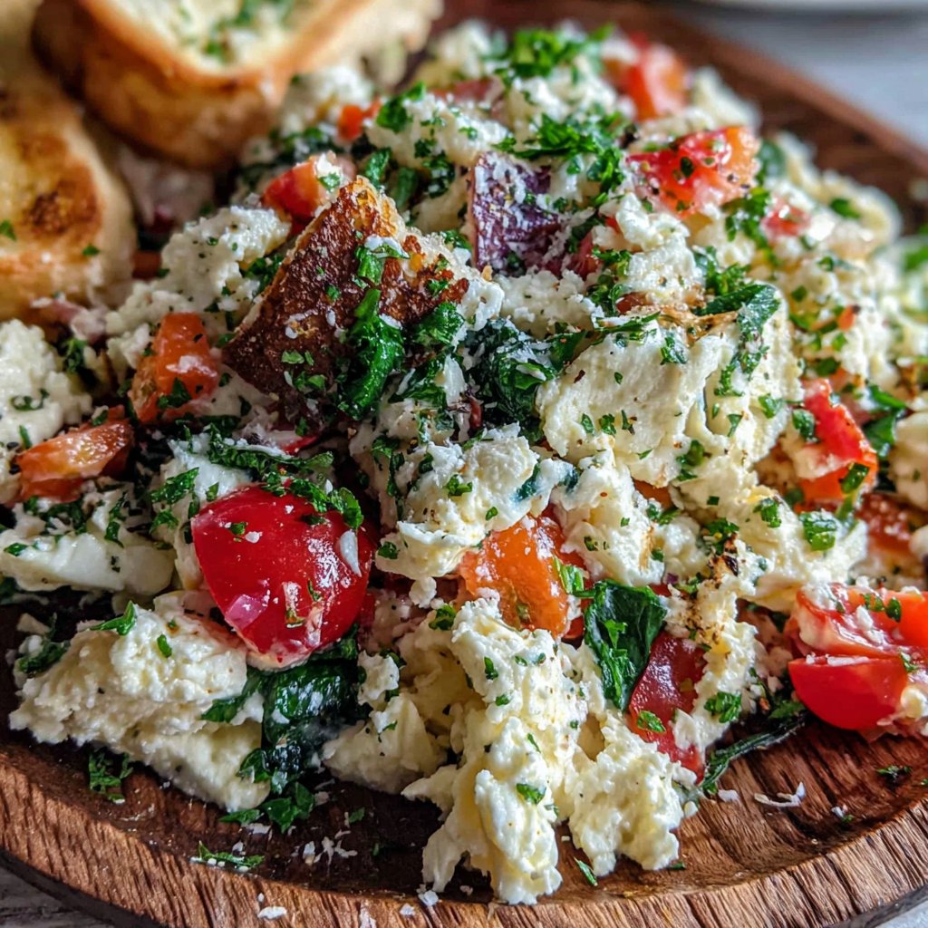 Egg White Veggie Scramble
